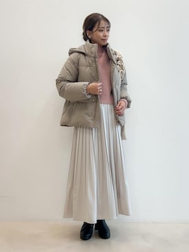 wanchanさん(レディース・160cm)の冬コーディネート