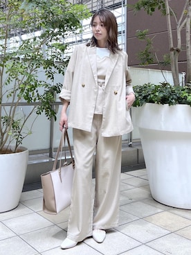 wanchanさん(レディース・160cm)の春コーディネート