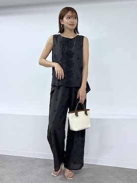 wanchanさん（レディース・160cm）の夏コーディネート