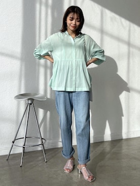 「ウォッシュ」｜wanchanさん（レディース・160cm）の冬コーディネート