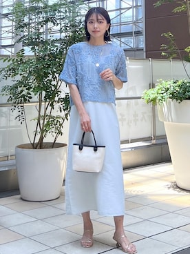 wanchanさん（レディース・160cm）の夏コーディネート