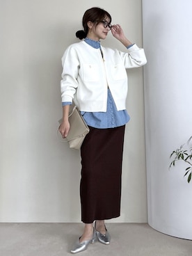 wanchanさん（レディース・160cm）の冬コーディネート