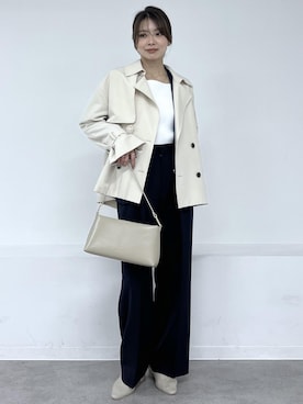 「ROPE' PICNIC（ロペピクニック）のアイテム」を使った、wanchanさん（レディース・160cm）の春コーディネート