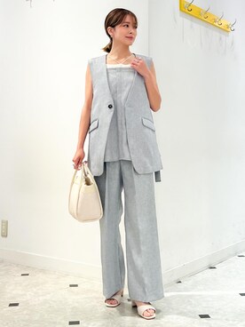 wanchanさん(レディース・160cm)の夏コーディネート