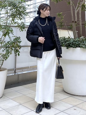 wanchanさん（レディース・160cm）の冬コーディネート