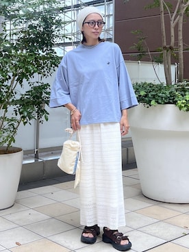 「スポサン」｜wanchanさん（レディース・160cm）の夏コーディネート