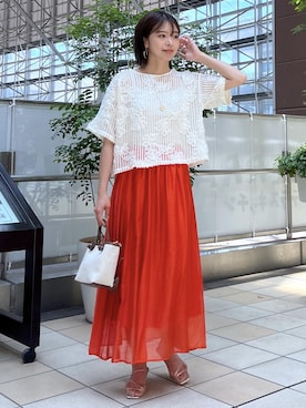 wanchanさん（レディース・160cm）の夏コーディネート