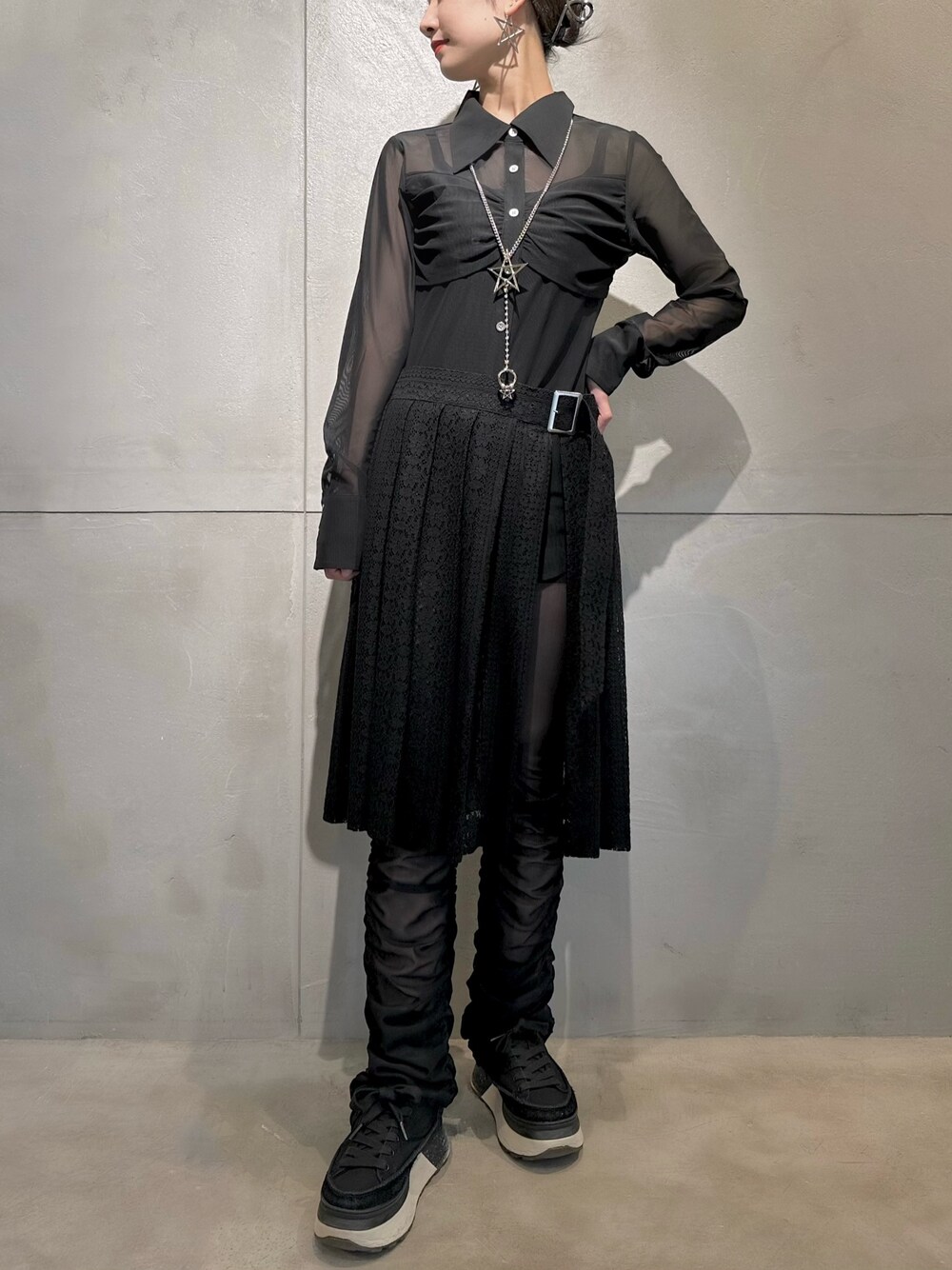 PAMEO POSE Kate Leggings BLK レギンス Y2K PAMEO POSE Kate Leggings BLK レギンス Y2K