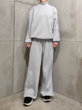 「PAMEO POSE」｜「アイテム（スウェット）」を使った、HOSHINOさん（レディース・162cm）の秋コーディネート