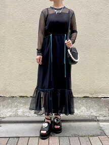 PAMEO POSE トップス　TRAPEZE TRAPEZE】Tulle Dress｜パメオポーズ（PAMEO POSE）公式通販｜RUNWAY