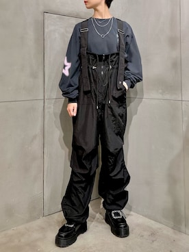 「PAMEO POSE」｜「アイテム（アクセサリー）」を使った、HOSHINOさん（レディース・162cm）の冬コーディネート