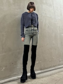 ENVYM シャギーコンパクトニット ENVYM ニット セーター シャギーコンパクトニット レディース