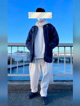 M65】loose military coat (3WAY) / M65ルーズミリタリーコート