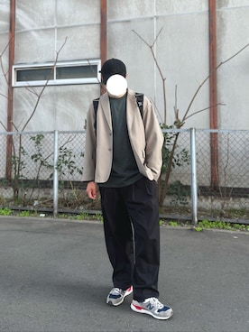 「FREAK'S STORE（フリークスストア）のアイテム（テーラードジャケット）」を使った、lionelpandaさん（メンズ・179cm）の春コーディネート