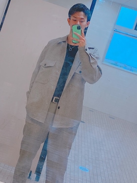 タネさん（メンズ・186cm）の秋コーディネート