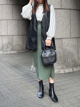 cheriella staffさん（レディース・160cm）の冬コーディネート