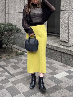 cheriella staffさん（レディース・160cm）の冬コーディネート