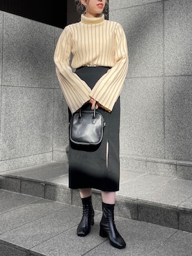 cheriella staffさん（レディース・160cm）の冬コーディネート