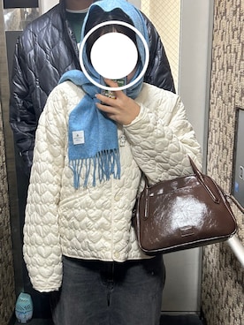 「マフラーコーデ」｜sa98krさん（レディース・157cm）の冬コーディネート