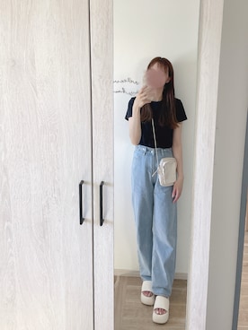「3coins（3coins）のアイテム」を使った、chunchun179さん（レディース・159cm）の夏コーディネート