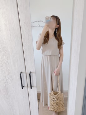 「いいね返し」｜「アイテム（ワンピース/ドレス）」を使った、chunchun179さん（レディース・159cm）の秋コーディネート