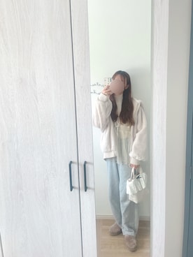 「Avail（アベイル）のアイテム」を使った、chunchun179さん（レディース・159cm）の冬コーディネート