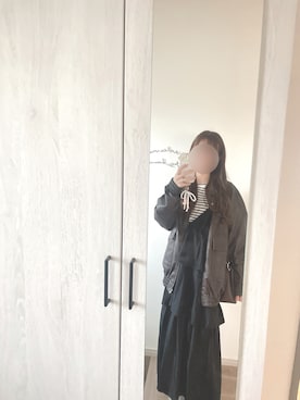 「no brand（ノーブランド）のアイテム」を使った、chunchun179さん（レディース・159cm）の春コーディネート