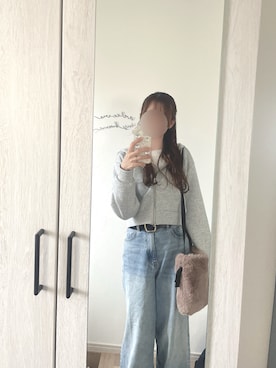 「アイテム（パーカー）」を使った、chunchun179さん（レディース・159cm）の秋コーディネート