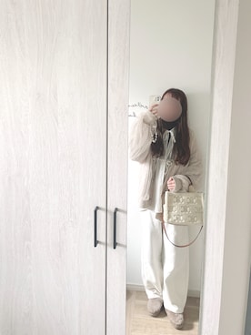 「CELINE（セリーヌ）のアイテム」を使った、chunchun179さん（レディース・159cm）の春コーディネート