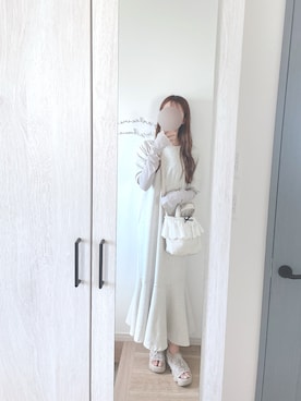 「アイテム（アームカバー）」を使った、chunchun179さん（レディース・159cm）の夏コーディネート