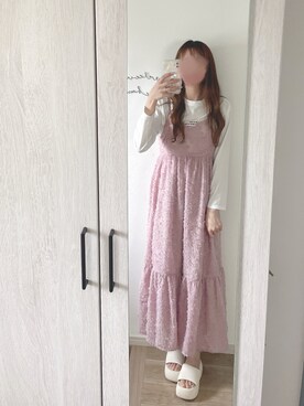 chunchun179さん（レディース・159cm）の春コーディネート