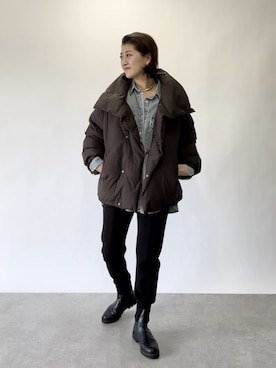 「新星WEARISTAにエントリー」｜RIVE DROITE officialさん（レディース・164cm）の冬コーディネート