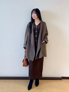 RIVE DROITE officialさん（レディース・155cm）の冬コーディネート