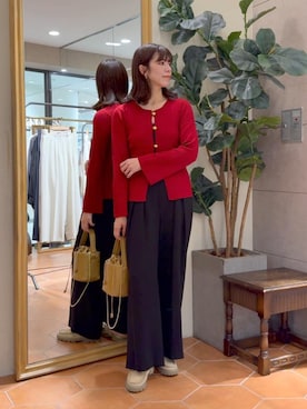 RIVE DROITE officialさん（レディース・170cm）の秋コーディネート