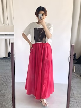 RIVE DROITE officialさん（レディース・161cm）の夏コーディネート