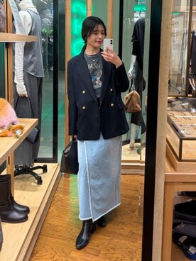RIVE DROITE officialさん（レディース・160cm）の冬コーディネート