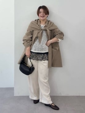 RIVE DROITE officialさん（レディース・161cm）の春コーディネート