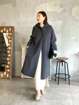 RIVE DROITE officialさん（レディース・160cm）の冬コーディネート