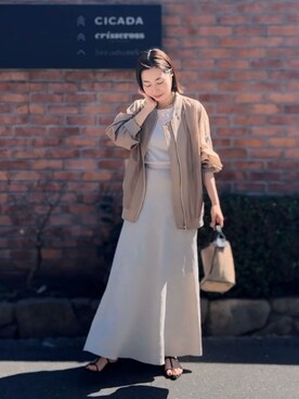 RIVE DROITE officialさん（レディース・161cm）の春コーディネート