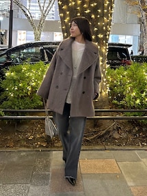 RIVE DROITE シャギーミドルコート RIVE DROITE（リヴドロワ）の「シャギーミドルコート（その他アウター