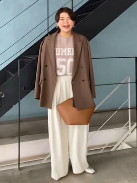 RIVE DROITE officialさん(レディース・161cm)の秋コーディネート