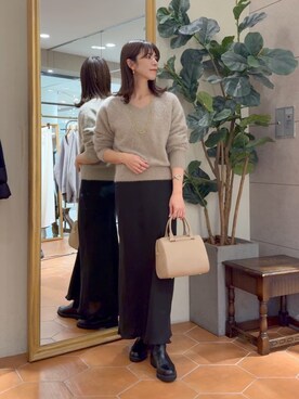 RIVE DROITE officialさん（レディース・170cm）の冬コーディネート