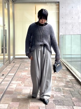 RIVE DROITE officialさん(レディース・163cm)の冬コーディネート