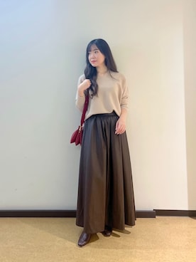 RIVE DROITE officialさん（レディース・155cm）の冬コーディネート