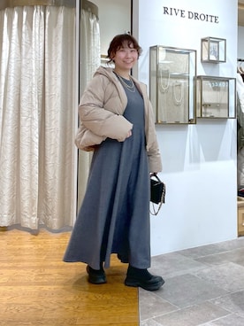 RIVE DROITE officialさん（レディース・158cm）の冬コーディネート