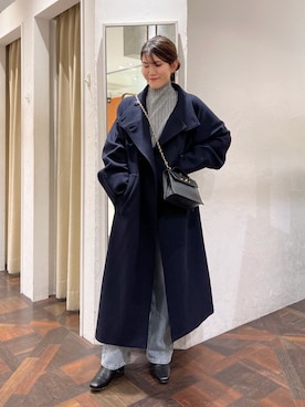 RIVE DROITE officialさん（レディース・155cm）の冬コーディネート