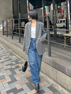 RIVE DROITE officialさん（レディース・158cm）の冬コーディネート