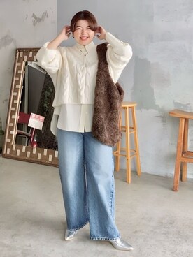 RIVE DROITE officialさん(レディース・161cm)の秋コーディネート