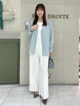 RIVE DROITE officialさん(レディース・166cm)の春コーディネート