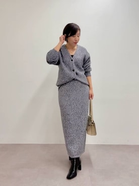 「アイテム（チョーカー）」を使った、RIVE DROITE officialさん（レディース・155cm）の秋コーディネート